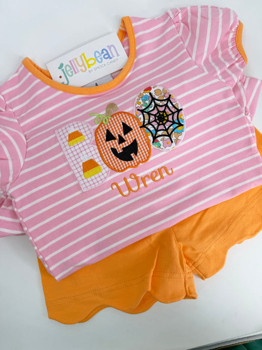 Boo! Ruffle Top